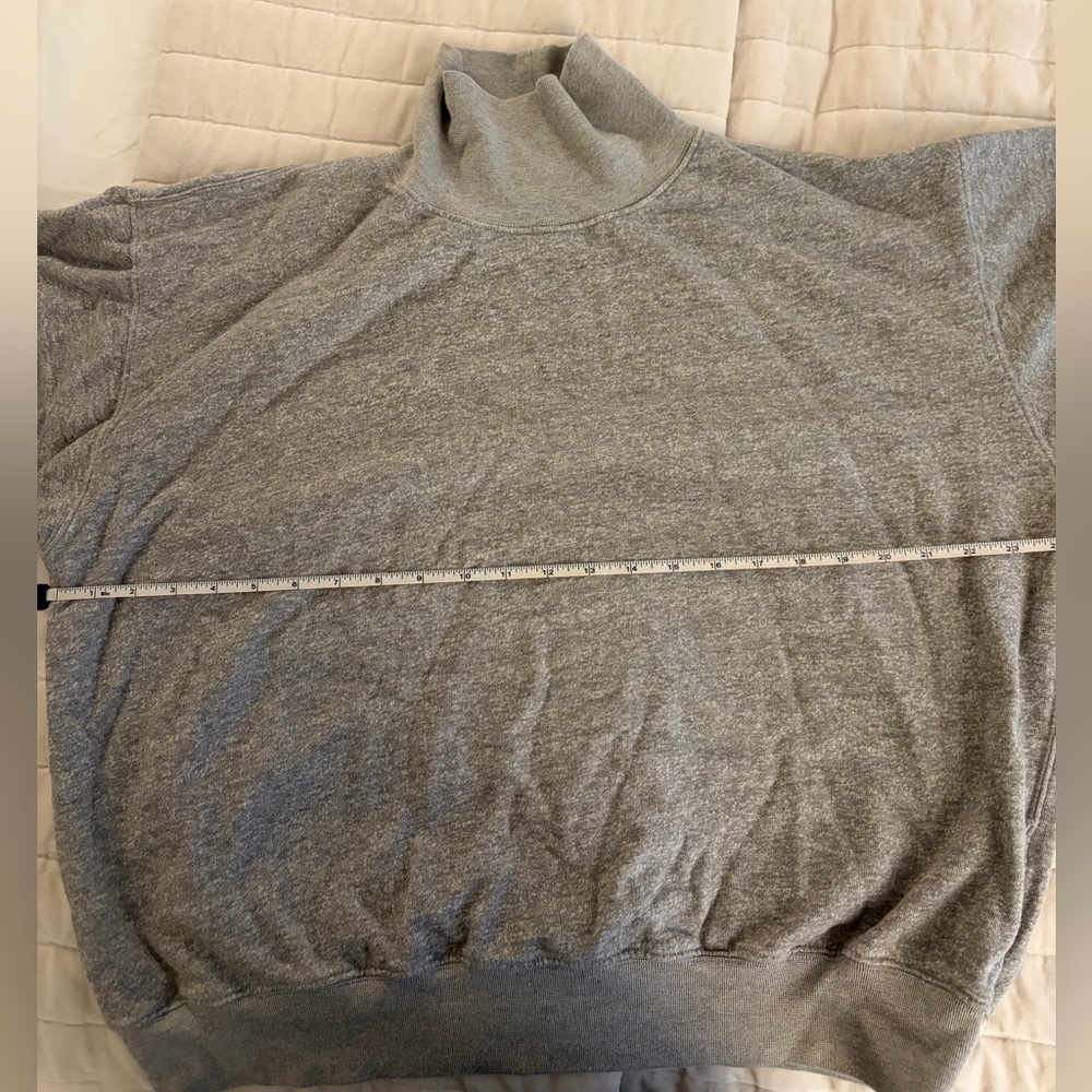 Buck Mason VINTAGE INTERLOOP MOCKNECK
HEATHER GREY XL, Great condition - Picture 6 of 8